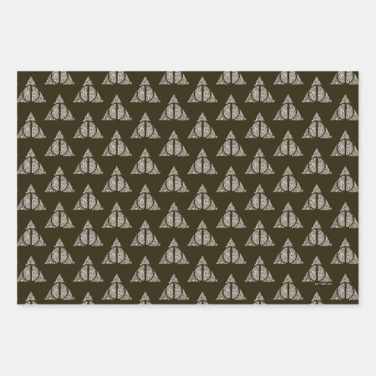 Harry Potter Spell | DODEADELIJKE HALLOWS 2 Inpakpapier Vel (Voorkant)