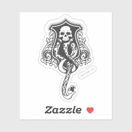 Harry Potter Spell | Donkere mark Sticker (Vel)