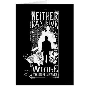 Harry Potter Spell   Geen van beide kan leven