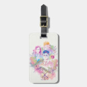 Harry Potter Spell | Harry, Hermione en Ron Waterc Bagagelabel (Voorkant verticaal)