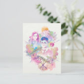 Harry Potter Spell | Harry, Hermione en Ron Waterc Briefkaart (Staand voorkant)