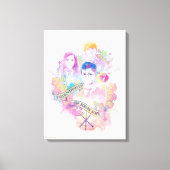 Harry Potter Spell | Harry, Hermione en Ron Waterc Canvas Afdruk (Voorkant)