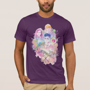 Harry Potter Spell   Harry, Hermione en Ron Waterc T-shirt