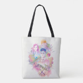 Harry Potter Spell | Harry, Hermione en Ron Waterc Tote Bag (Achterkant)