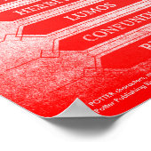 Harry Potter Spell | Instructie voor spoelen en sp Poster (Hoek)