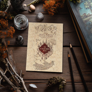Harry Potter Spell Kaart van Marauder