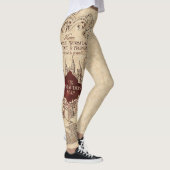 Harry Potter Spell | Kaart van Marauder Leggings (Rechts)