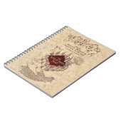 Harry Potter Spell | Kaart van Marauder Notitieboek (Linkerzijde)