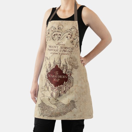 Harry Potter Spell | Kaart van Marauder Schort (Insitu)