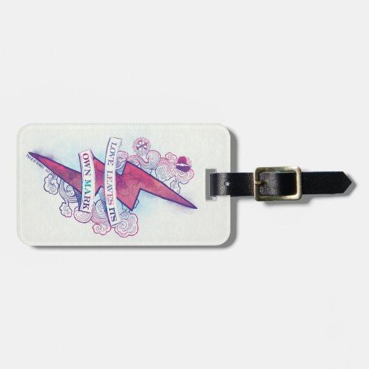 Harry Potter Spell | Liefde verliest zijn eigen me Bagagelabel (Voorkant horizontaal)