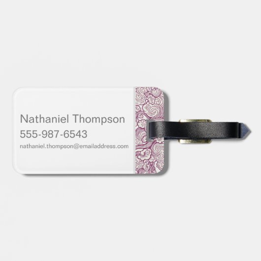 Harry Potter Spell | Liefde verliest zijn eigen me Bagagelabel (Achterkant horizontaal)