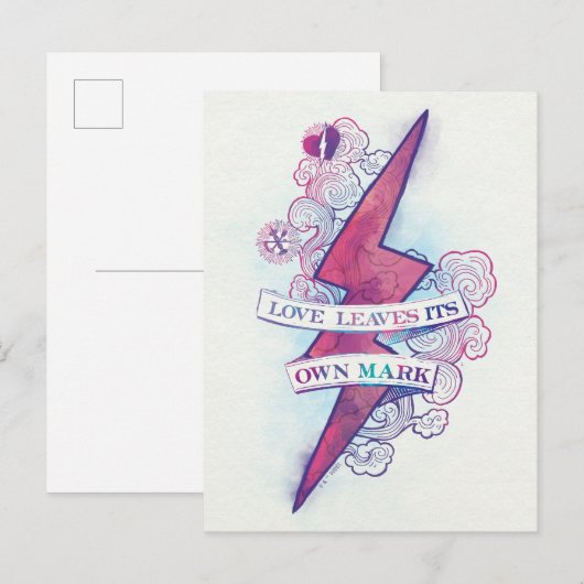 Harry Potter Spell | Liefde verliest zijn eigen me Briefkaart (Voorkant / Achterkant)