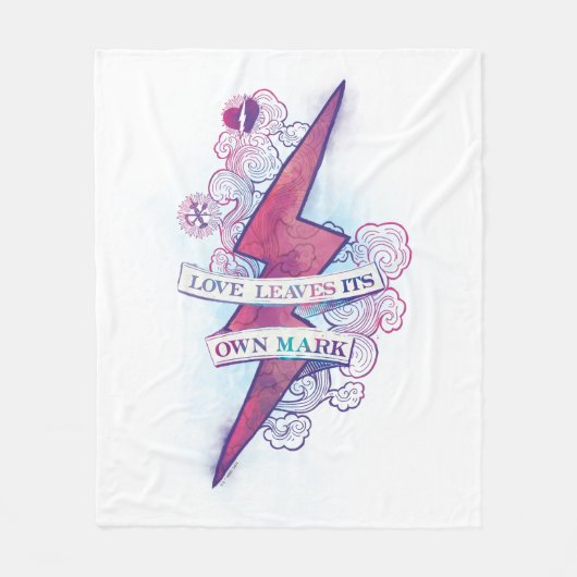 Harry Potter Spell | Liefde verliest zijn eigen me Fleece Deken (Voorkant)