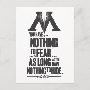 Harry Potter Spell   Ministerie van Magische Propa Briefkaart