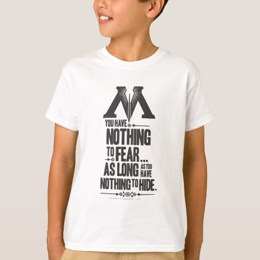 Harry Potter Spell | Ministerie van Magische Propa T-shirt (Voorkant)