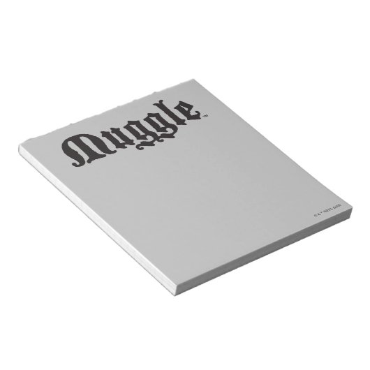 Harry Potter Spell | Muggle Notitieblok (Schuin)