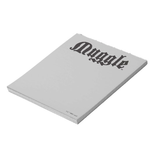 Harry Potter Spell | Muggle Notitieblok (Linkerzijde)