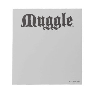 Harry Potter Spell   Muggle Notitieblok