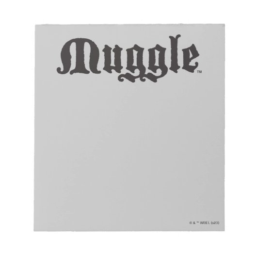 Harry Potter Spell | Muggle Notitieblok (Voorkant)