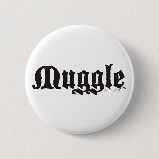 Harry Potter Spell | Muggle Ronde Button 5,7 Cm (Voorkant)