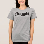 Harry Potter Spell | Muggle Tri-Blend Shirt (Voorkant)