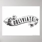 Harry Potter Spell | Obliviaat Poster (Voorkant)