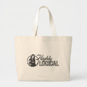 Harry Potter Spell | Uiterst logisch Grote Tote Bag (Voorkant)