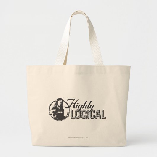 Harry Potter Spell | Uiterst logisch Grote Tote Bag (Voorkant)