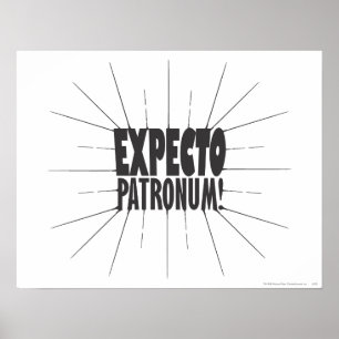 Harry Potter Spell   VERWACHT PATRONUM™! Poster