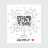 Harry Potter Spell | VERWACHT PATRONUM™! Sticker (Vel)