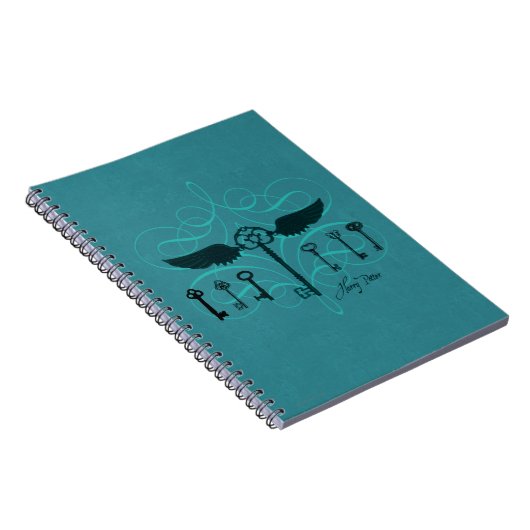 Harry Potter Spell | Vliegsleutels Notitieboek (Rechterzijde)