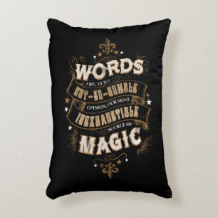 Harry Potter Spell   Woorden is het Onze Meeste Decoratief Kussen