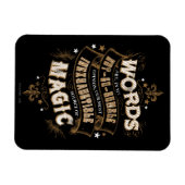 Harry Potter Spell | Woorden zijn onze meest uitpu Magneet (Horizontaal)