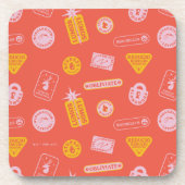 HARRY POTTER™ | Spellerpatroon Bier Onderzetter (Voorkant)