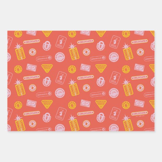 HARRY POTTER™ | Spellerpatroon Inpakpapier Vel (Voorkant)