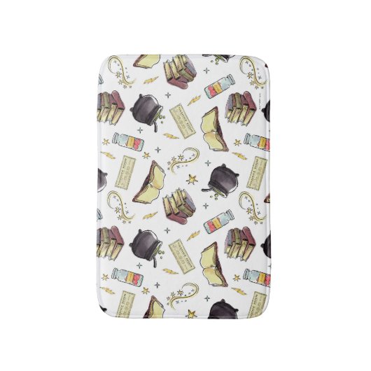 HARRY POTTER™ Spells & Books Pattern Badmat (Voorkant Verticaal)