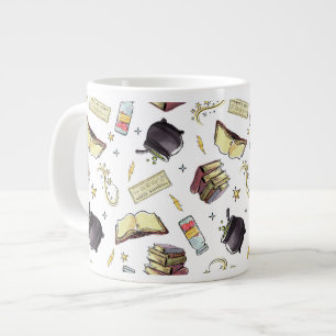 HARRY POTTER™ Spells & Books Pattern Grote Koffiekop