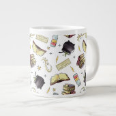 HARRY POTTER™ Spells & Books Pattern Grote Koffiekop (Voorkant rechts)