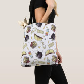 HARRY POTTER™ Spells & Books Pattern Tote Bag (Dichtbij)