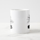 Harry Potter spreuk | Always Quote Silhouette Grote Koffiekop (Voorkant)
