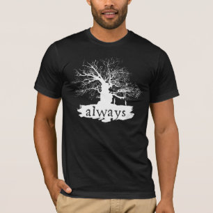 Harry Potter spreuk Always Quote Silhouette T-shirt