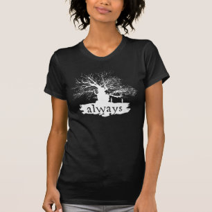 Harry Potter spreuk Always Quote Silhouette T-shirt