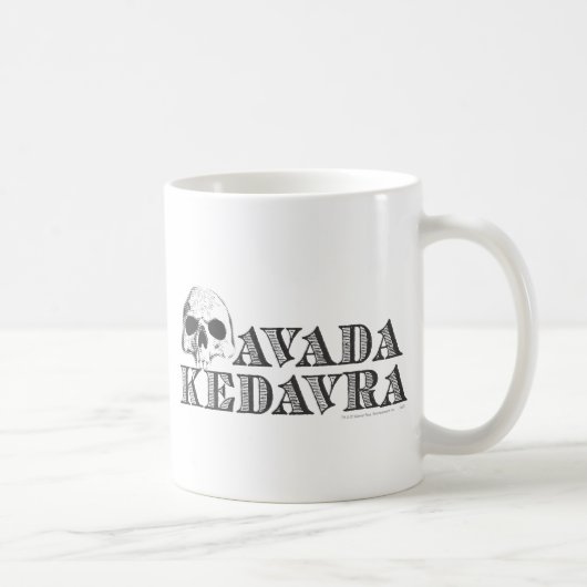 Harry Potter spreuk | Avada Kedavra Koffiemok (Rechts)