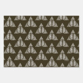 Harry Potter Spreuk | DEATHLY HALLOWS Grafisch 2 Inpakpapier Vel (Voorkant 3)