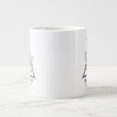 Harry Potter Spreuk | DEATHLY HALLOWS Grafisch Grote Koffiekop (Voorkant)