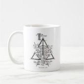 Harry Potter spreuk | DEATHLY HALLOWS Grafisch Koffiemok (Links)