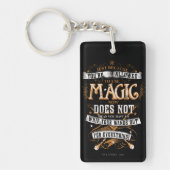 Harry Potter spreuk | Gewoon omdat het mag Sleutelhanger (Voorkant)