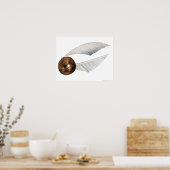Harry Potter spreuk | Gouden Snaai Poster (Keuken)