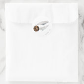 Harry Potter spreuk | Gouden Snaai Ronde Sticker (Tas)