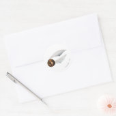Harry Potter spreuk | Gouden Snaai Ronde Sticker (Envelop)